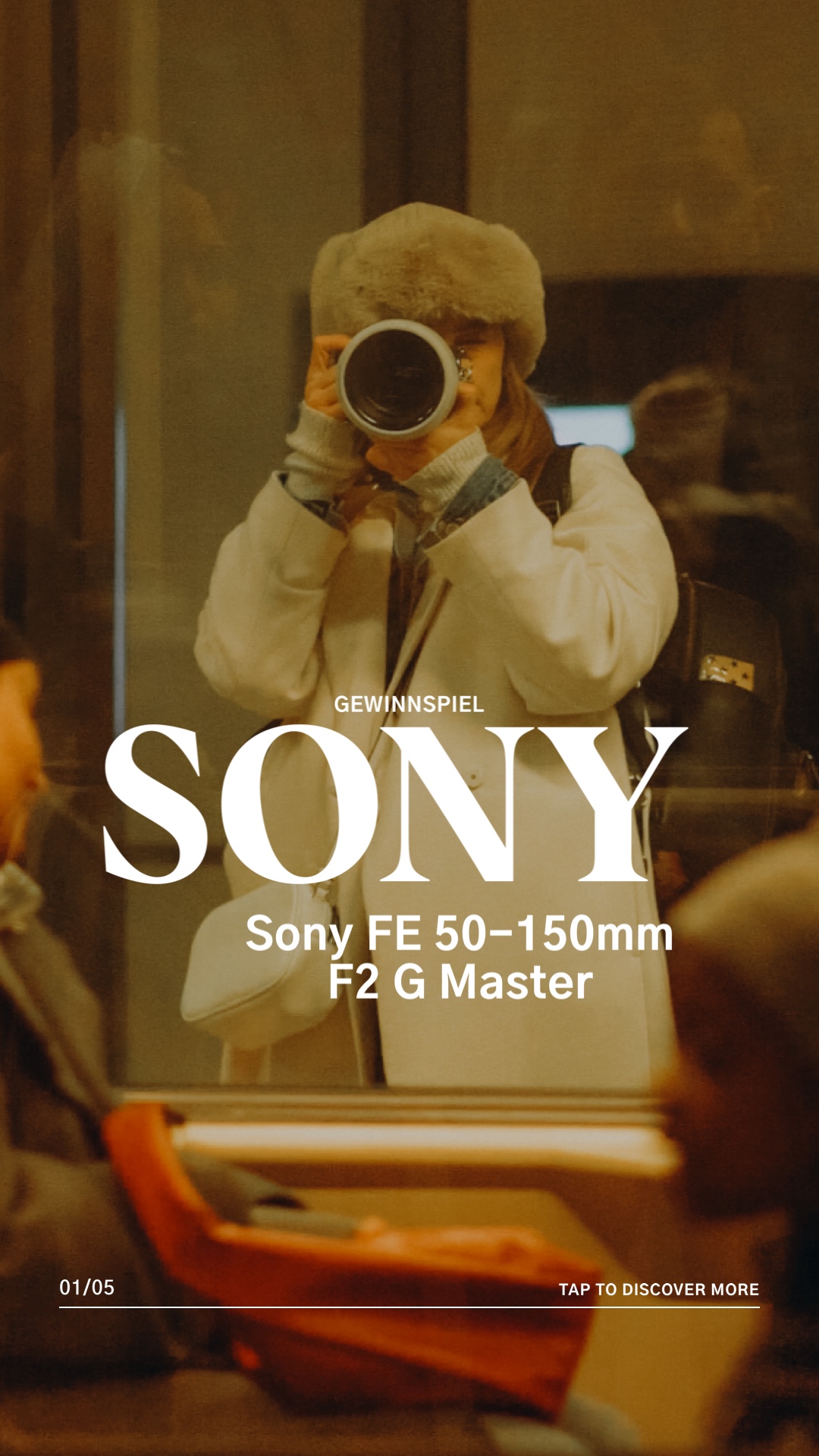 Koray bei der Sony #Sony50150Challenge