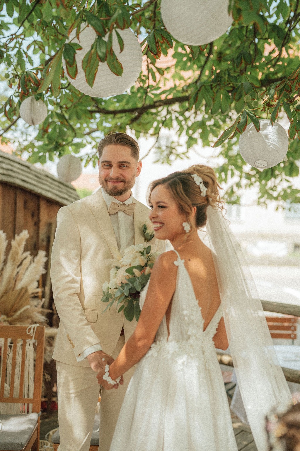 Freie Trauung, Hochzeit von Lavinia und Mike bei Augsburg, Koray Design