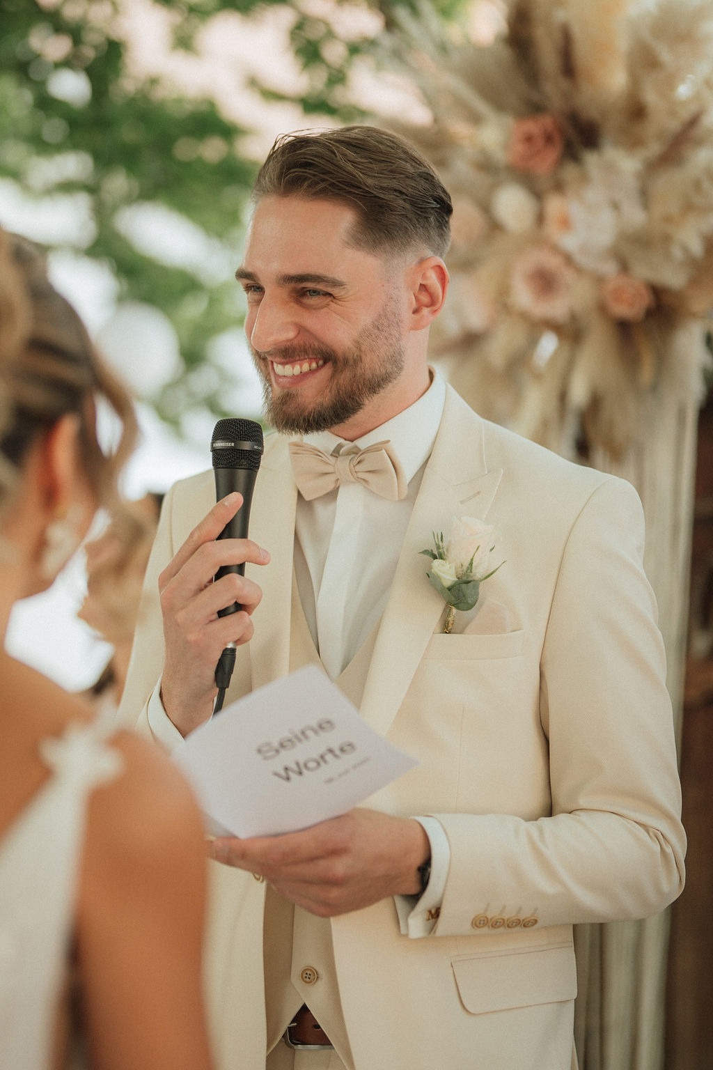 Freie Trauung, Hochzeit von Lavinia und Mike bei Augsburg, Koray Design