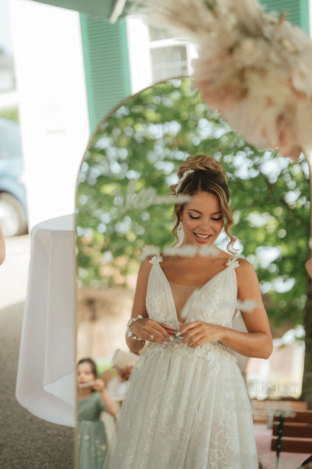 Freie Trauung, Hochzeit von Lavinia und Mike bei Augsburg, Koray Design