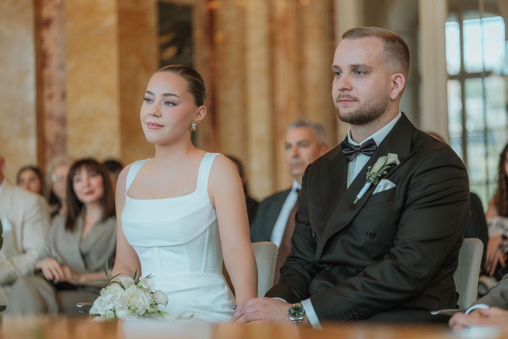 Standesamtliche Trauung im Neuen Schloss Stuttgart, Aylin und Melvin, Koray Design