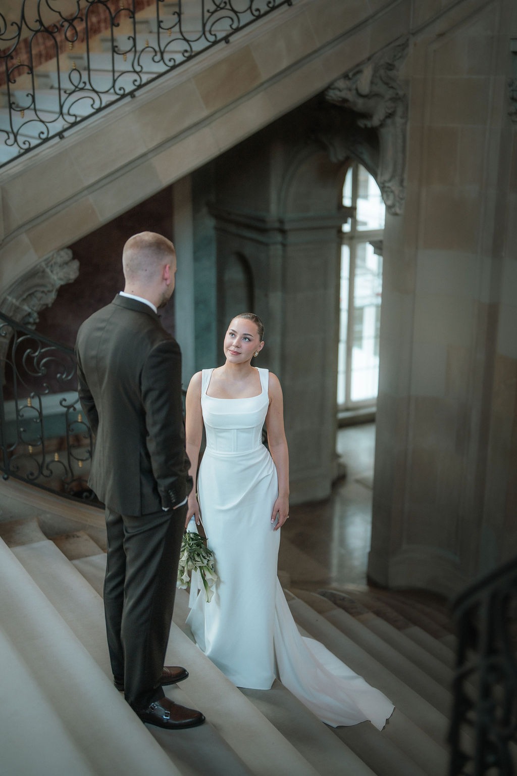 Nach der Trauung im Neuen Schloss Stuttgart, Aylin und Melvin, Koray Design
