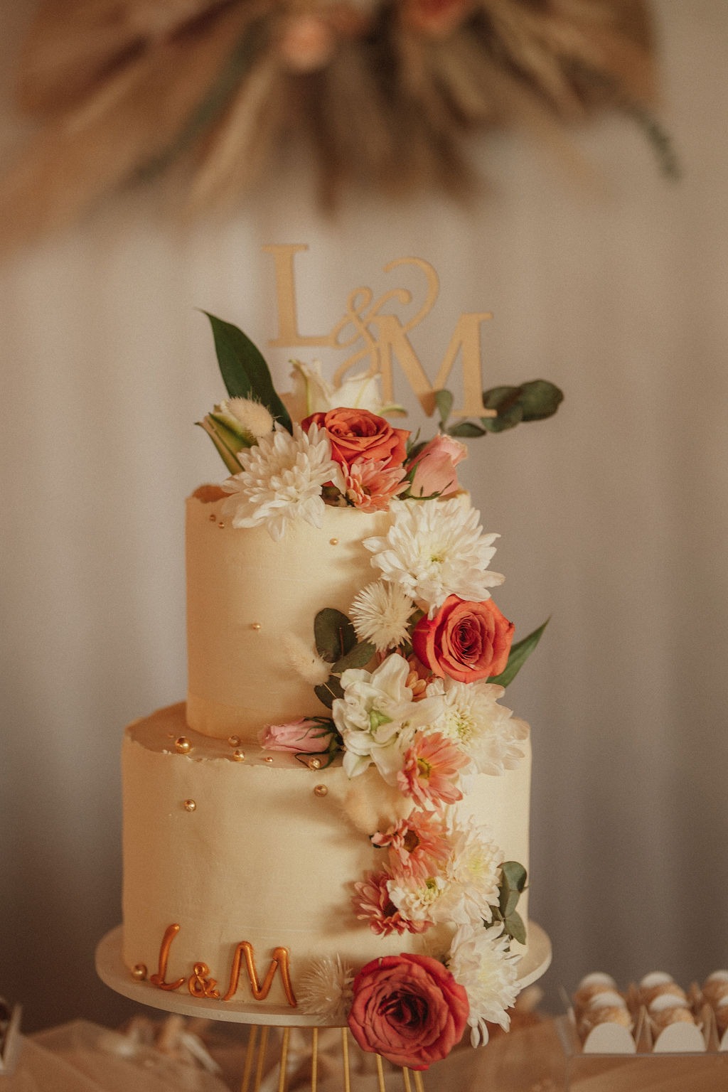 Hochzeitsfeier und Tortenanschnitt, Hochzeit von Lavinia und Mike bei Augsburg, Koray Design